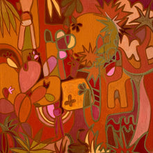 Load image into Gallery viewer, Orange Desert Yoga