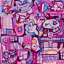 Load image into Gallery viewer, Coquette Yoga Leggings artwork