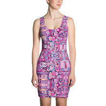 Load image into Gallery viewer, Coquette fitted dress front
