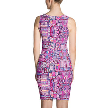 Load image into Gallery viewer, Coquette fitted dress back