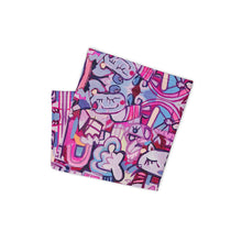 Load image into Gallery viewer, Coquette Neck Gaiter folded
